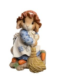 Enesco My Blushing Bunnies Swept Up In The Blessings Of Fall